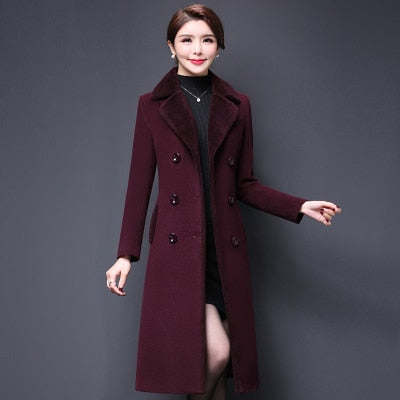 Chic Woolen Coat