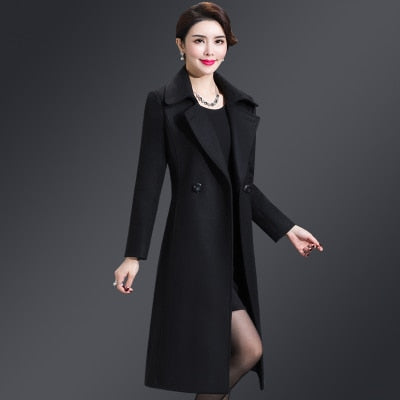 Chic Woolen Coat