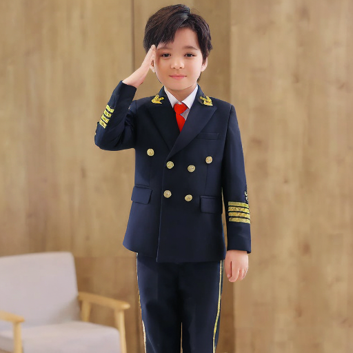 Pilot Uniform Suit Kids