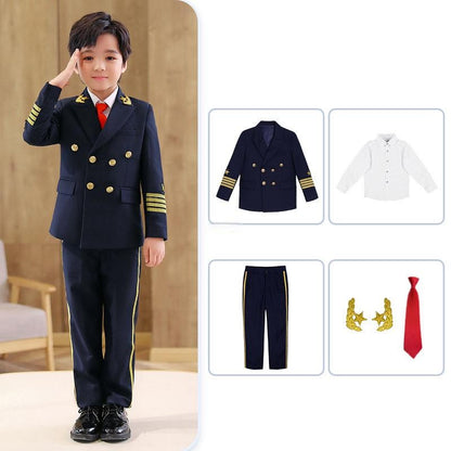 Pilot Uniform Suit Kids