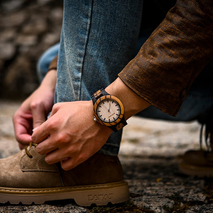 Minimalist Wood Watch